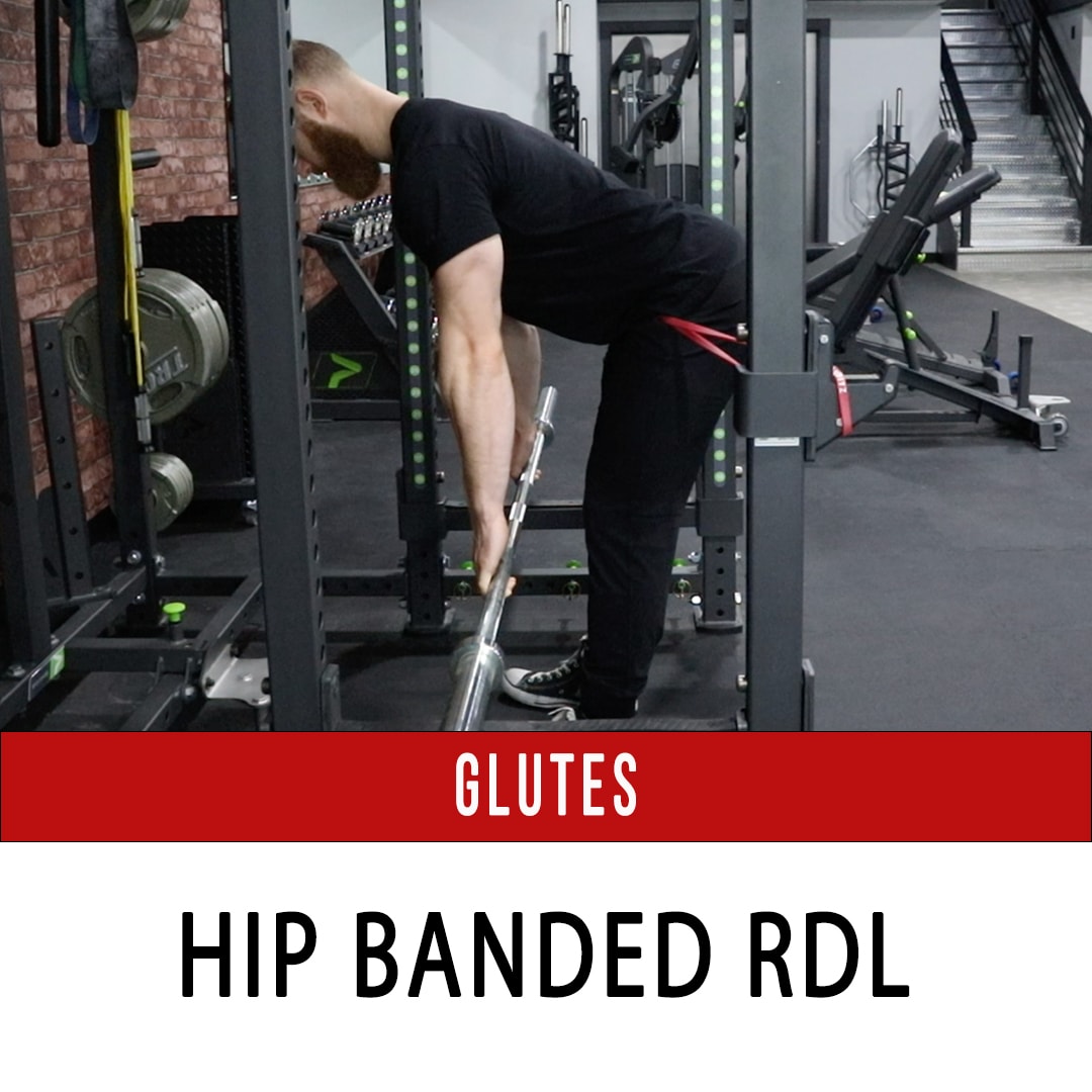 Hip Banded Barbell RDL