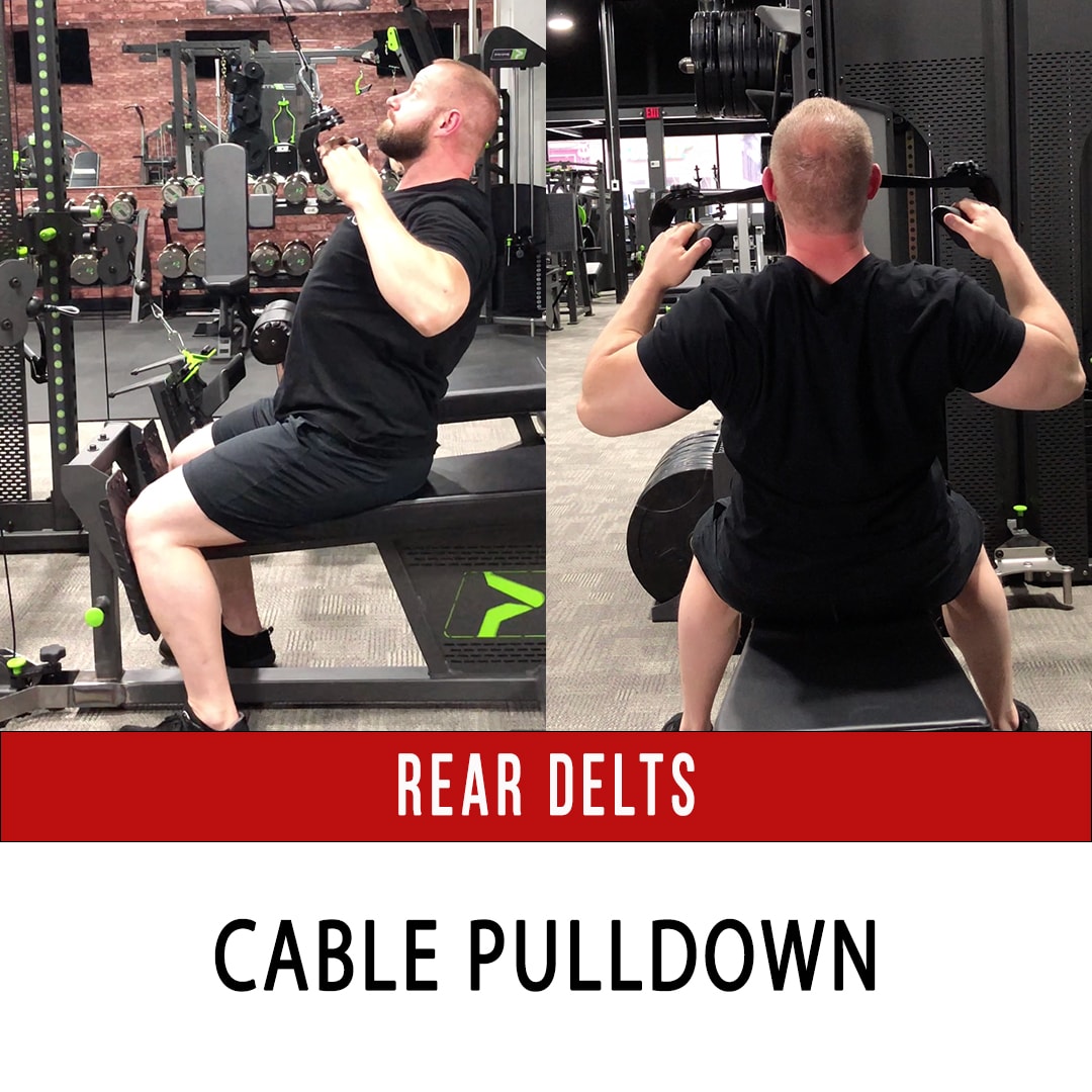 Rear Delt Pulldown