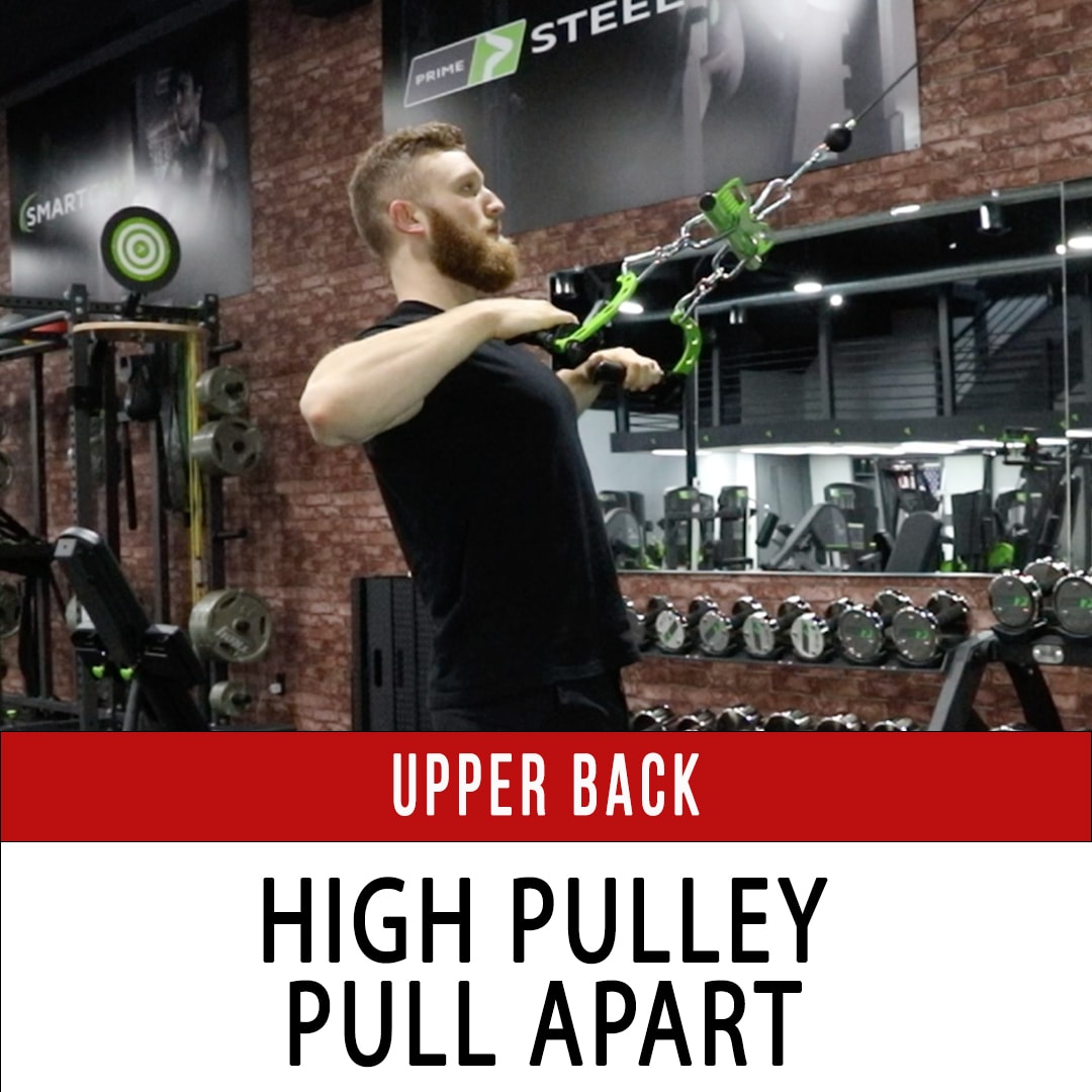 Upper Back Pull Apart High Pulley