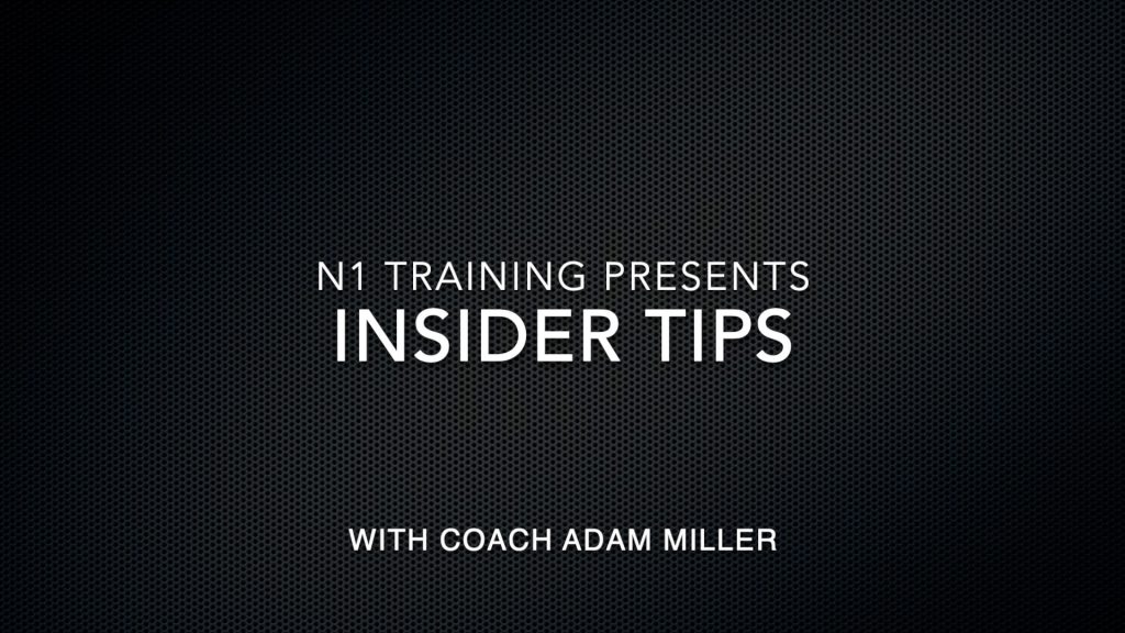N1 Insider Tip #10 Should You Stretch Before Training?
