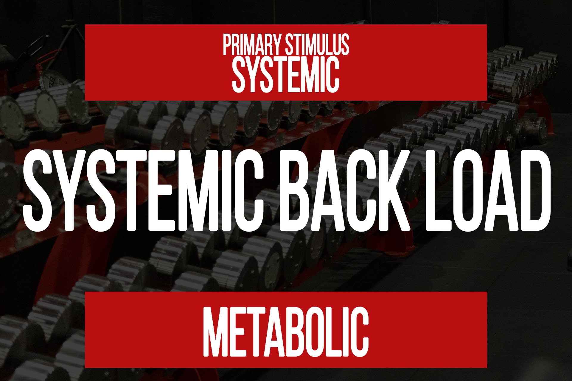 Systemic Backload