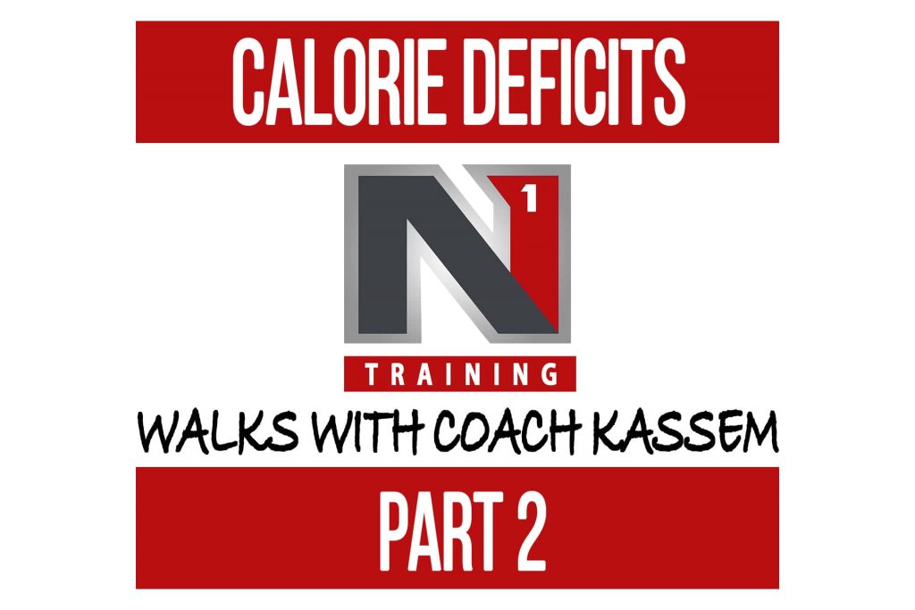 Calorie Deficits Part 2