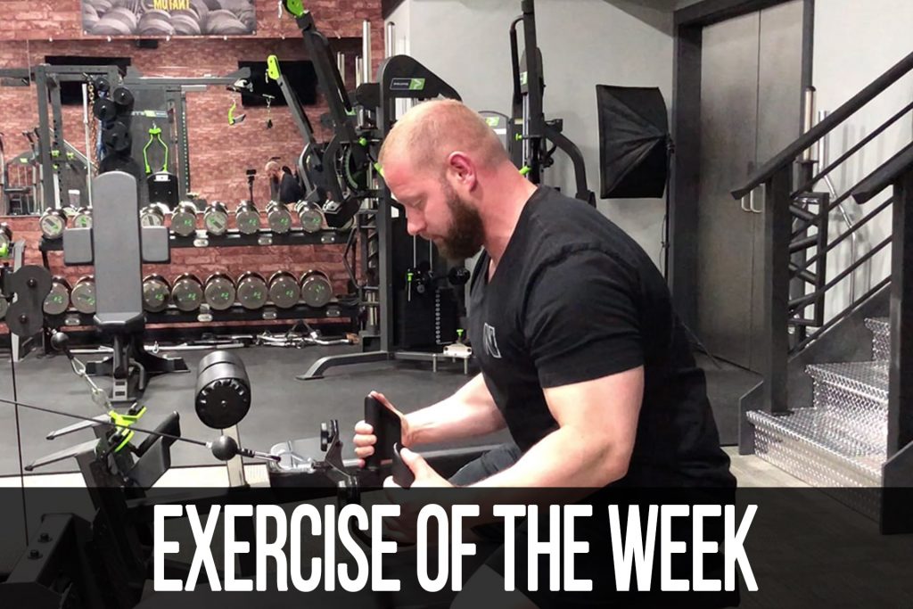 Cable Lat Row