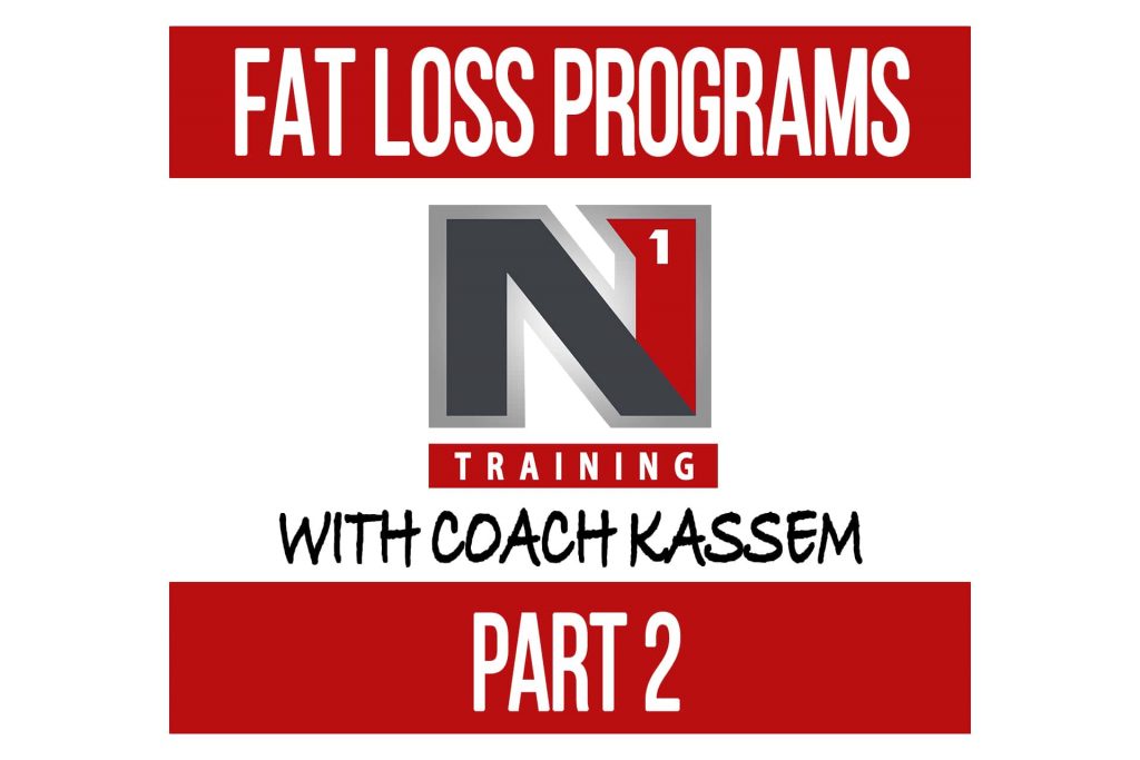 What Should Be Included In A Fat Loss Program Part 2