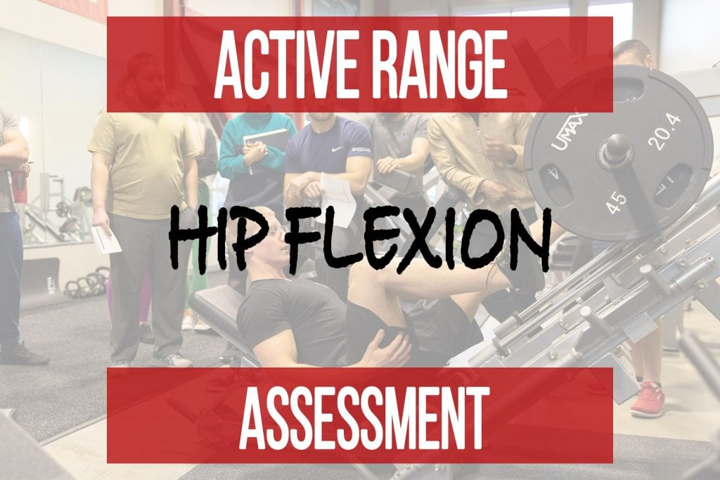 Active Range Assessment for Hip Flexion