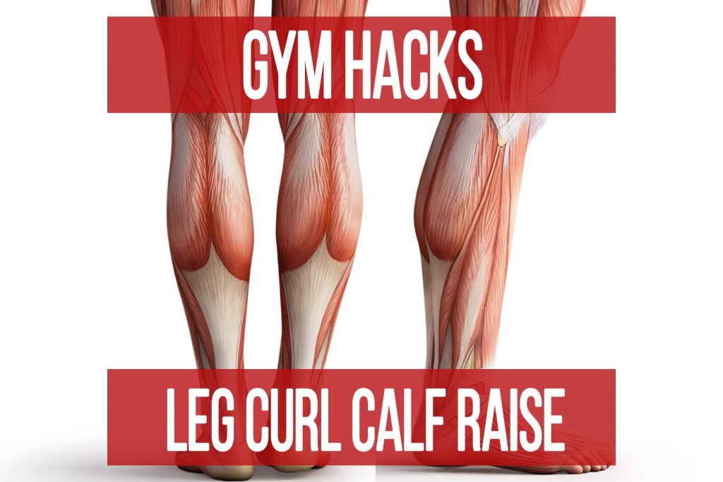 Gym Hacks: Leg Curl Calf Raise