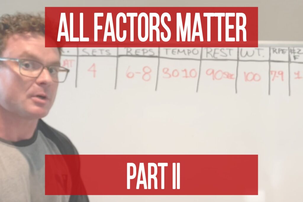 All Factors Matter Part II