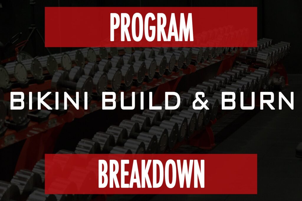 Program Breakdown: Bikini Build & Burn