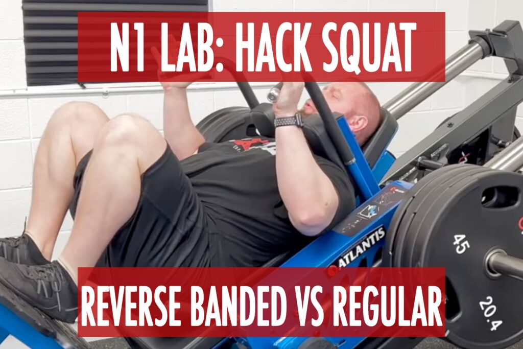 Hack Squat for Hypertrophy: Reverse Banded VS Regular